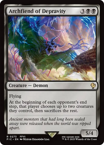 Archfiend of Depravity [FINAL FANTASY Commander]