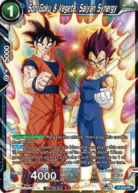 Son Goku y Vegeta, sinergia Saiyan (Paquete de torneo de la serie Unison Warrior Vol. 3) (P-276) [Tarjetas de promoción de torneo] 