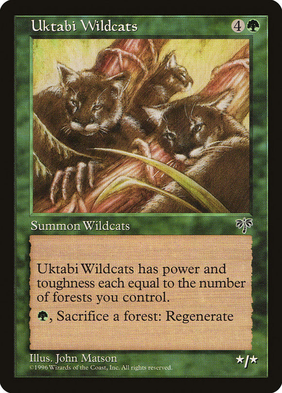 Gatos monteses de Uktabi [Mirage] 