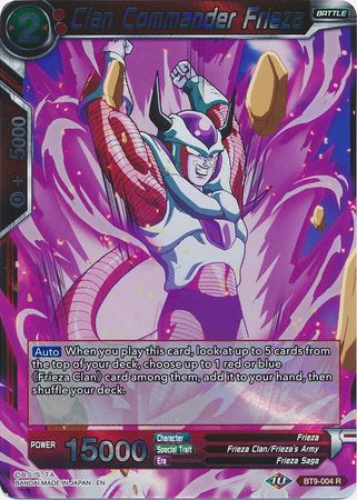 Comandante del clan Frieza (BT9-004) [Universal Onslaught] 