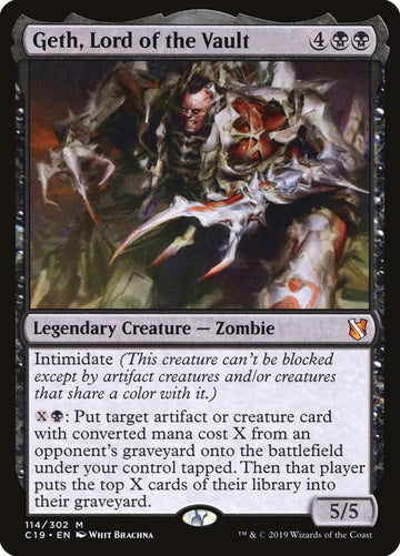Geth, Señor de la Bóveda [Commander 2019] 