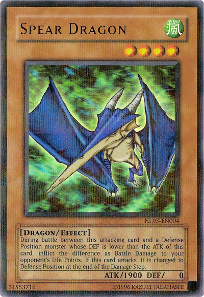Dragón lanza [HL03-EN004] Raro paralelo 