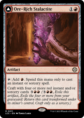 Ore-Rich Stalactite (Extended Art) [The Lost Caverns of Ixalan Commander] - 0