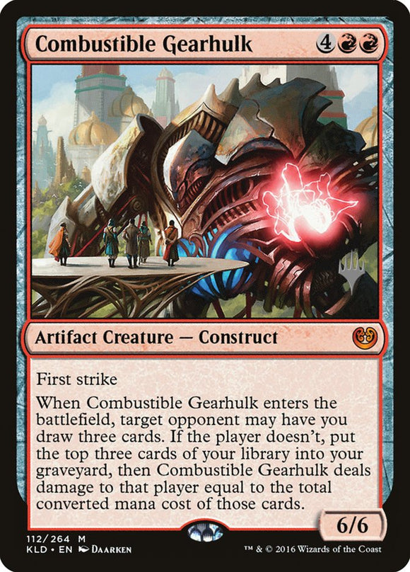 Gearhulk combustible (paquete promocional) [Promociones Kaladesh] 
