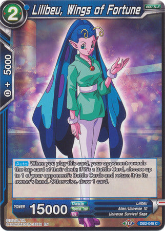 Lilibeu, Alas de la Fortuna (DB2-048) [Multiverso Divino] 