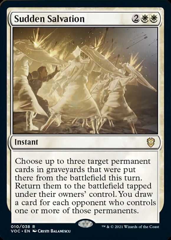 Salvación repentina [Innistrad: Crimson Vow Commander] 