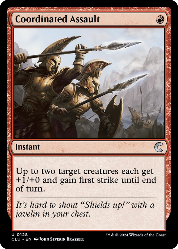 Asalto coordinado [Ravnica: Edición de pistas] 