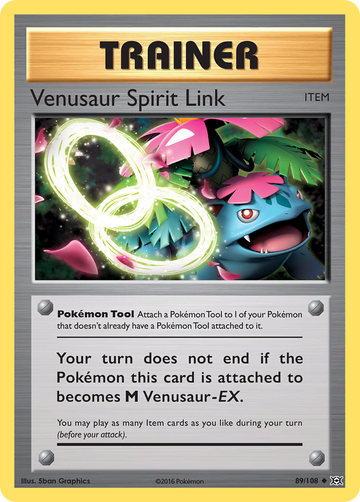 Enlace espiritual de Venusaur (89/108) [XY: Evoluciones] 