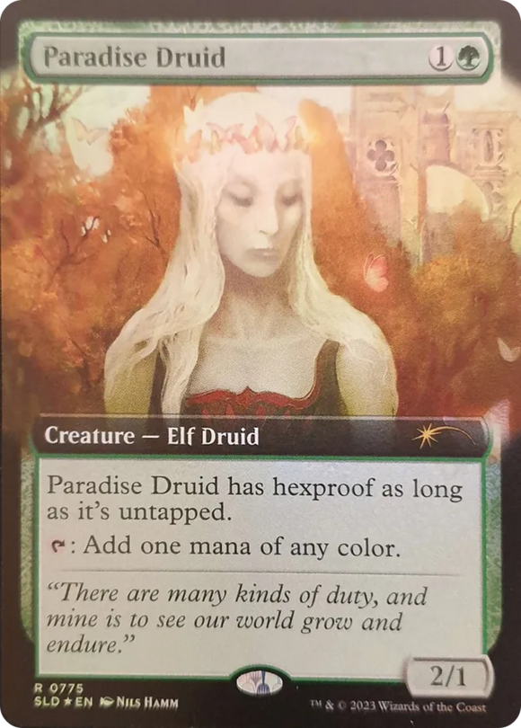 Druida del paraíso (ilustración ampliada) [Serie Secret Lair Drop] 
