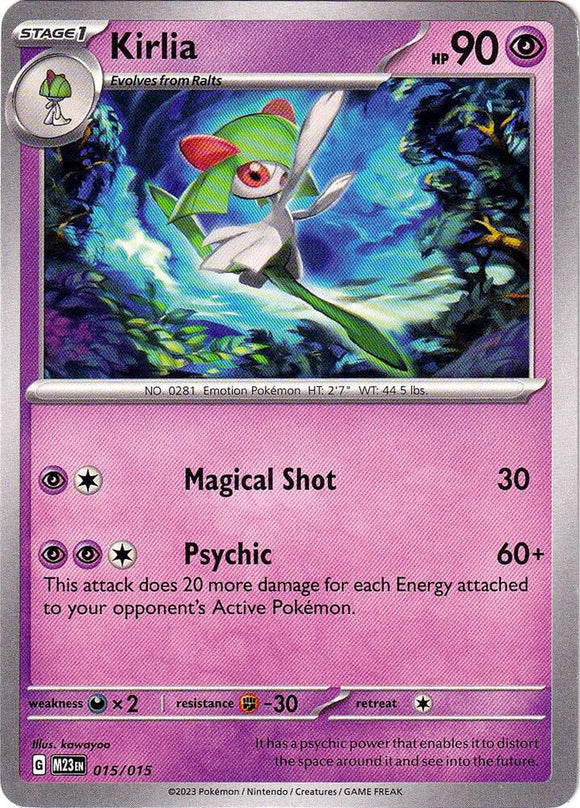 Kirlia (015/015) [Promociones de McDonald's: Colección 2023] 