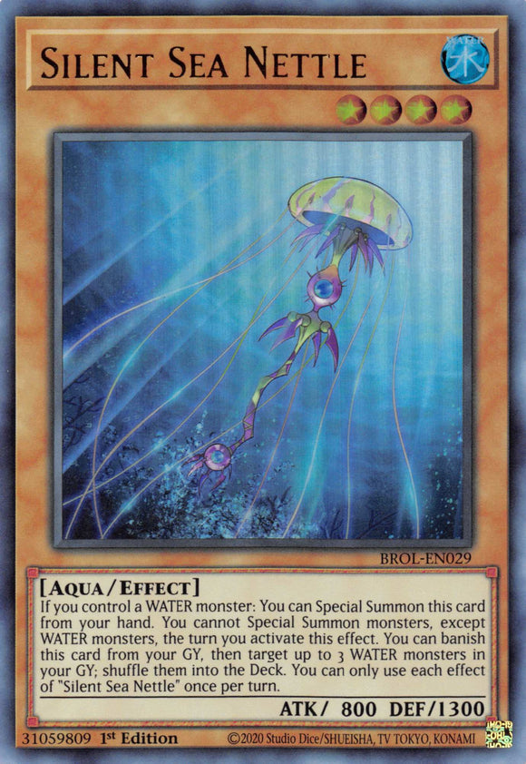 Ortiga de mar silenciosa [BROL-EN029] Ultra rara 