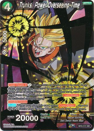 Trunks, el poder que supervisa el tiempo (BT3-111) [Mundos cruzados] 