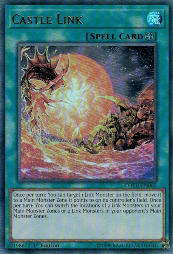 Enlace del castillo [COTD-EN065] Ultra raro 