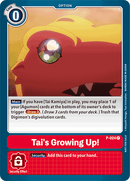 ¡Tai está creciendo! [P-024] [Tarjetas promocionales] -3