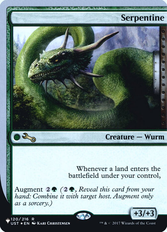 Serpentine (edición Unfinity Foil) [La lista] 