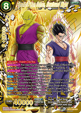Piccolo y Son Gohan, nuevo poder (BT17-148) [Ultimate Squad] 
