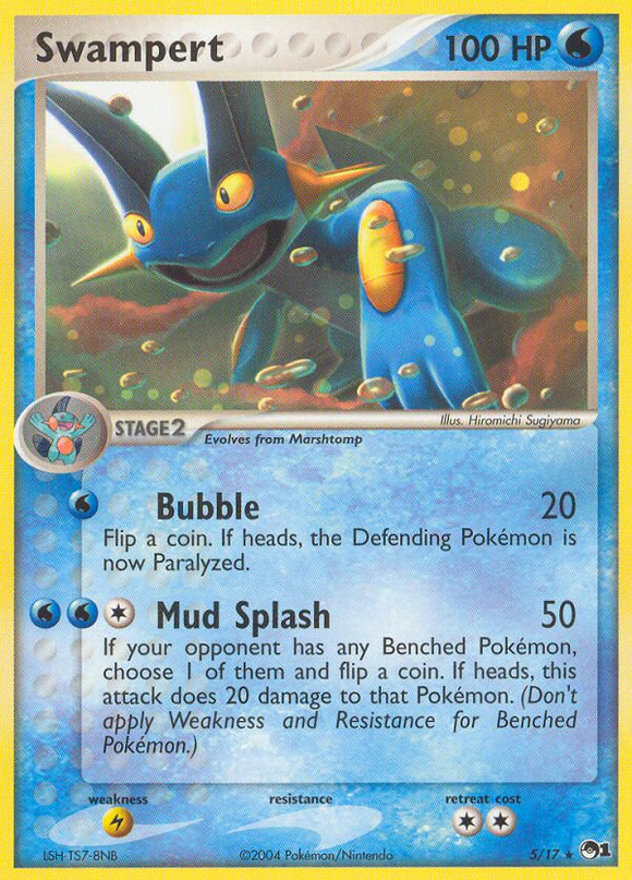 Swampert (17/5) [Serie POP 1] 
