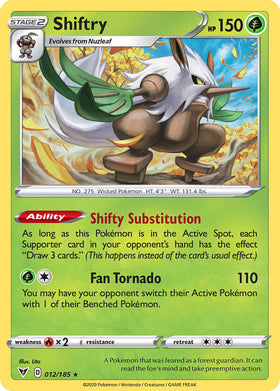 Shiftry (012/185) [Espada y escudo: voltaje intenso] 
