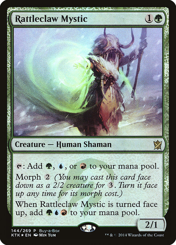 Rattleclaw Mystic (Comprar una caja) [Promociones de Khans of Tarkir] 
