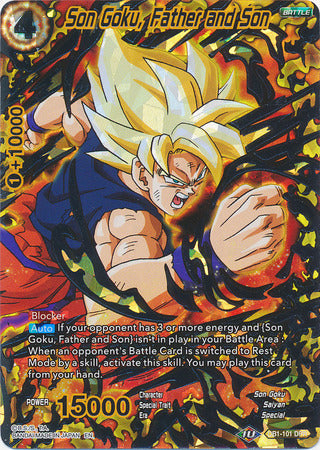 Son Goku, Padre e Hijo (DB1-101) [Dragon Brawl] 
