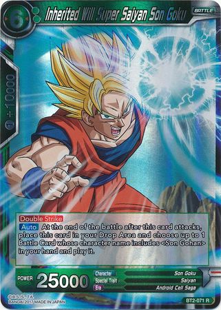 Super Saiyan Son Goku (BT2-071) de la Legión de Voluntad Heredada [Union Force] 