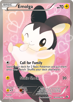 Emolga (RC23/RC25) [Blanco y negro: tesoros legendarios] 