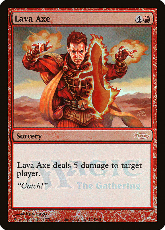 Hacha de lava [Gateway 2008] 