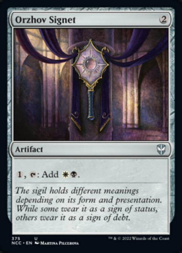 Sello de Orzhov [Calles del nuevo comandante de Capenna] 