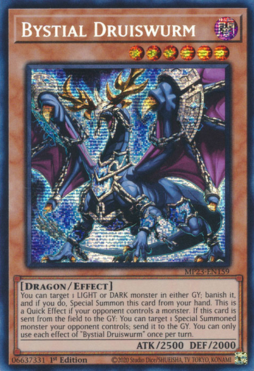 Druiswurm bystial [MP23-EN159] Prismático Secreto Raro 