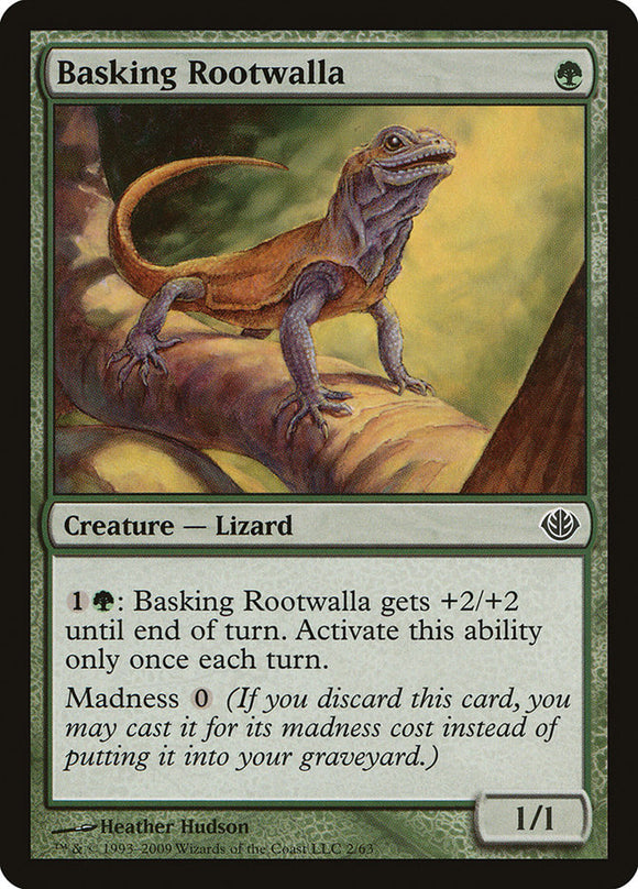 Basking Rootwalla [Duel Decks: Garruk vs. Liliana] 