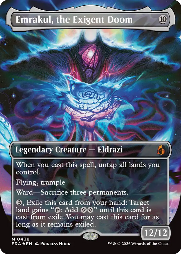 Emrakul, the Exigent Doom (Borderless) [Reality Fracture]