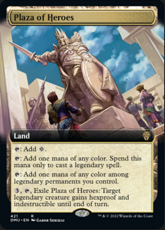 Plaza de los Héroes (Arte extendido) [Dominaria United] 