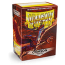Dragon Shield: Standard 100ct Sleeves - Crimson (Matte)-3