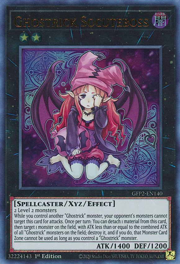 Ghostrick Socuteboss [GFP2-EN140] Ultra raro 