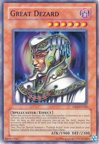 Gran Dezard [DB2-EN220] Súper raro 