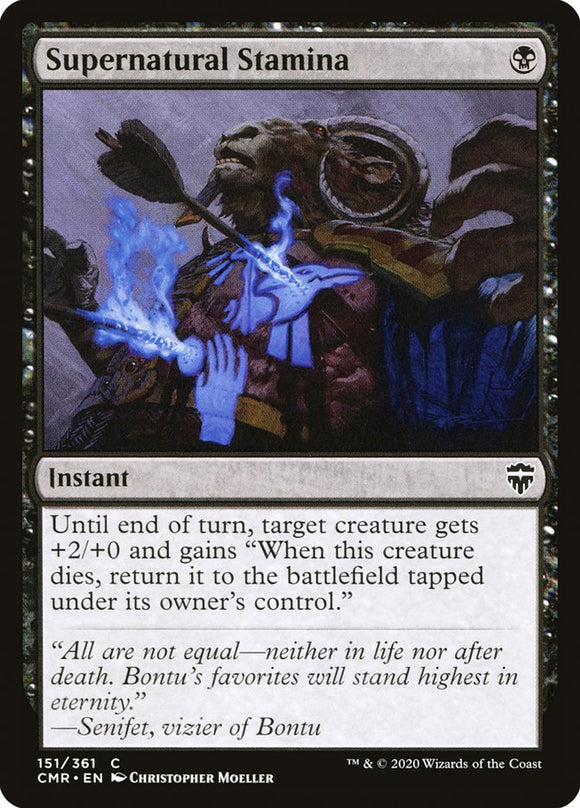 Resistencia sobrenatural [Commander Legends] 