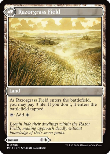 Razorgrass Ambush // Razorgrass Field [Modern Horizons 3] - 0