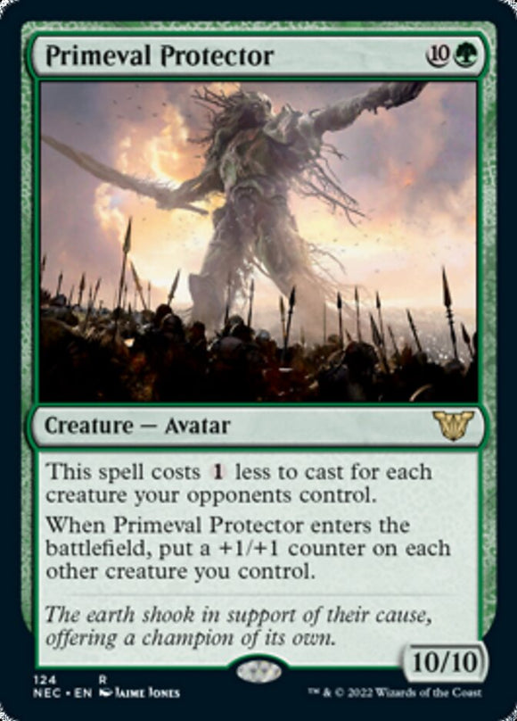 Protector primigenio [Kamigawa: Neon Dynasty Commander] 
