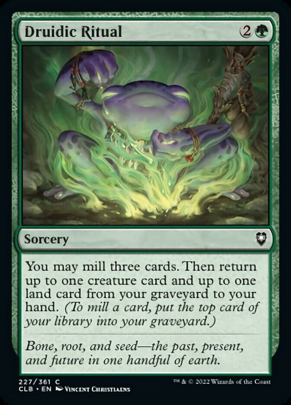 Ritual druídico [Commander Legends: Battle for Baldur's Gate] 