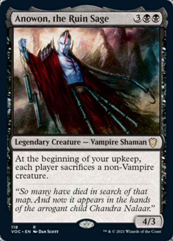 Anowon, el sabio de las ruinas [Innistrad: Crimson Vow Commander] 