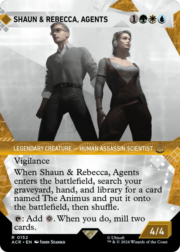 Shaun y Rebecca, agentes (Showcase) [Assassin's Creed] 