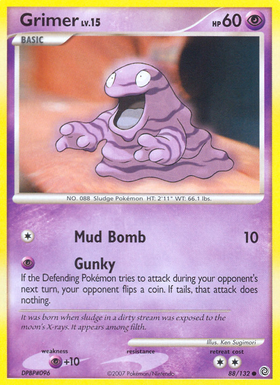 Grimer (88/132) [Diamante y Perla: Maravillas secretas] 