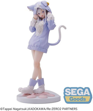 Re:ZERO - Starting Life in Another World - Luminasta - Emilia Mofumofu Pack Statue