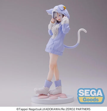 Re:ZERO - Starting Life in Another World - Luminasta - Emilia Mofumofu Pack Statue - 0