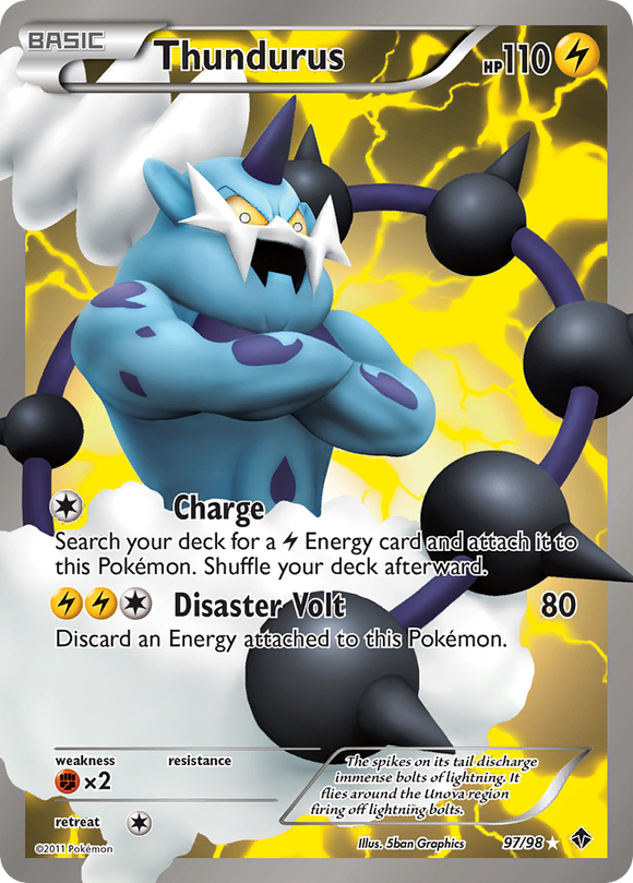 Thundurus (97/98) [Blanco y negro: Potencias emergentes] 