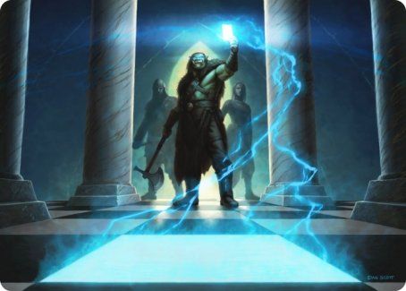 Tarjeta de arte Sudden Insight [Serie de arte Dungeons &amp; Dragons: Adventures in the Forgotten Realms] 
