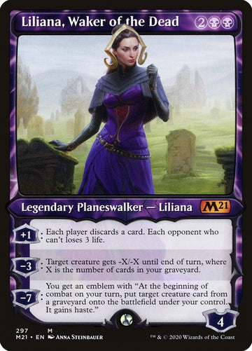 Liliana, la despistada de los muertos (Showcase) [Core Set 2021] 