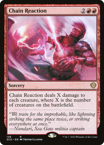 Reacción en cadena [Mazo inicial de Commander] 