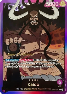 Kaido [Super Mazo de inicio de prelanzamiento: Piratas del Reino Animal] 