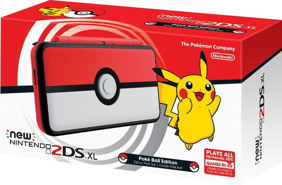 Red Fox Gaming - Hickory - New Nintendo 2DS XL Poke Ball Edition - Video Game - Nintendo 3DS